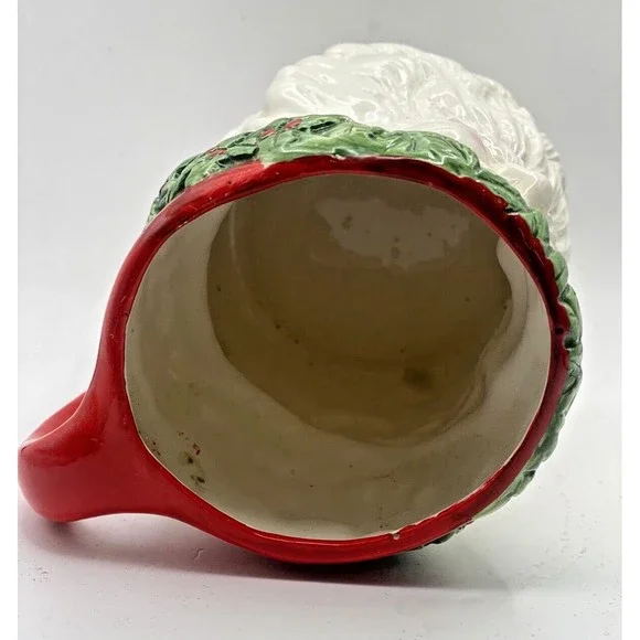 Vintage Santa Claus Christmas Coffee Mug Cup Used - Picture 9 of 11